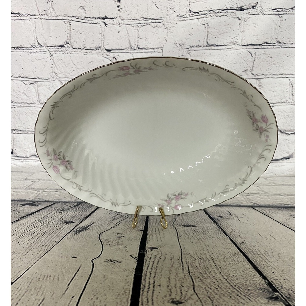 Gold‎ Standard Genuine Porcelain 10" Oval Serving Bowl